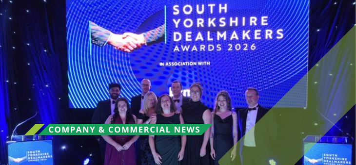 Wake Smith wins at South Yorkshire Dealmakers Awards 2026